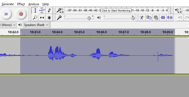 Selected Audio