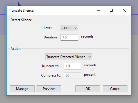Truncate Silence