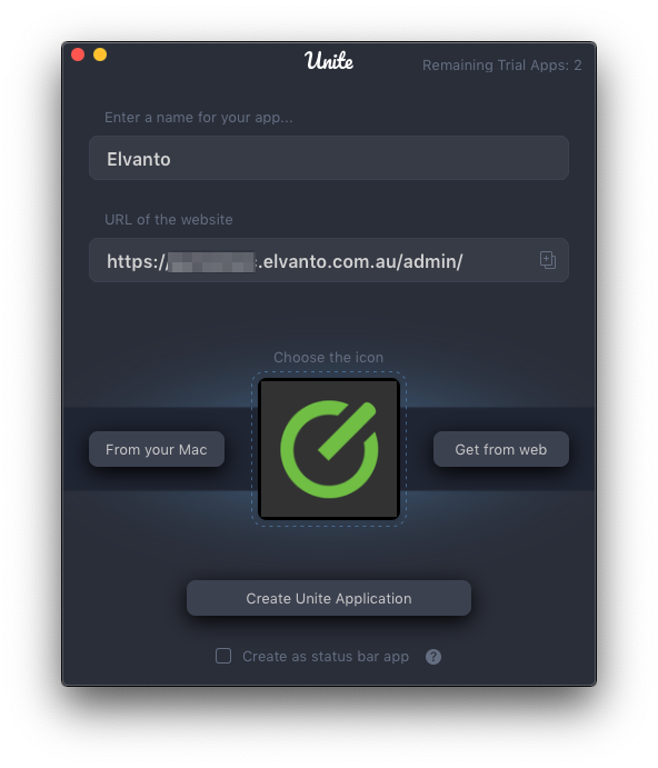 Unite Screenshot