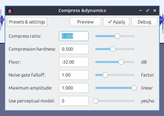 Audio Compression